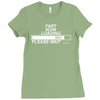 mens fart loading Ladies Fitted T-Shirt