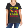 hell hath no fury Ladies Curvy T-Shirt