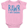 rawr (i'm a dinosaur) Baby Onesie