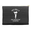 hillbilly hog wrestling champ Accessory Pouches