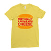 royale with cheese Ladies Fitted T-Shirt