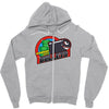 mushroom city bullets Zipper Hoodie