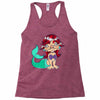 little ugly mermaid Racerback Tank