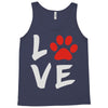 love dog paw Tank Top