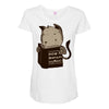 how to manipulate humans Maternity Scoop Neck T-shirt