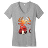 the great battle Women's V-Neck T-Shirt