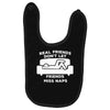real friends don't let friends miss naps Baby Bibs