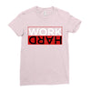 Work Hard Ladies Fitted T-Shirt