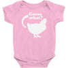 chicken butt Baby Onesie
