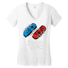 switch or die! Women's V-Neck T-Shirt