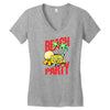 beach party Women's V-Neck T-Shirt
