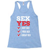 Sex Yes Please Racerback Tank