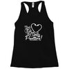 girls fish too only prettier Racerback Tank