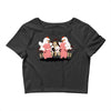 piggybacks and chicken fights Crop Top