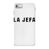 la jefa black iPhone 7 Case