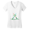 christmas lightsabers Women's V-Neck T-Shirt