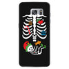 Christmas Skeleton mom and baby maternity Samsung Galaxy S7