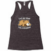 dreamer bear Racerback Tank