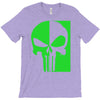mad engine marvel brand punisher scar glow in the dark T-Shirt