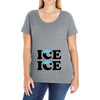 Ice Ice Baby Ladies Curvy T-Shirt
