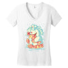 polar bear Women's V-Neck T-Shirt