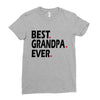best grandpa ever Ladies Fitted T-Shirt