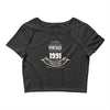 premium vintage 1991 classic perfectly aged limited edition Crop Top