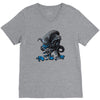 alien eats alien V-Neck Tee