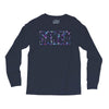 santa colorful glitter Long Sleeve Shirts