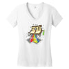 vomit camera Women's V-Neck T-Shirt