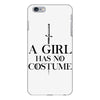 a girl has no costume (black) iPhone 6 Plus/6s Plus Case