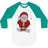 christmas santa 3/4 Sleeve Shirt