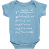 X-Mas Math Baby Bodysuit