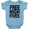 free high fives t shirt x large funny humor geek awesome highfive cool Baby Onesie
