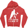 This Drink I Like It Zipper Hoodie