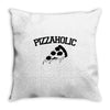 pizzaholic Throw Pillow