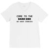 come to the dark side we have cookies t shirt x large funny awesome st V-Neck Tee