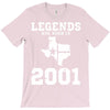 legends are born in 2001 hoodie 9 T-Shirt