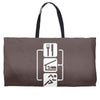 v2 eat sleep run Weekender Totes