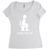 downloading ! funny white sex Women's Triblend Scoop T-shirt