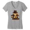 indiana link Women's V-Neck T-Shirt