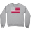 usa flag navy american Crewneck Sweatshirt