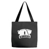 rawkus records Tote Bags