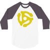 45 stereo adapter 3/4 Sleeve Shirt