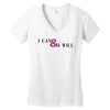 i can &amp; i will Women's V-Neck T-Shirt