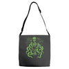 the horror within Adjustable Strap Totes