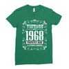 vintage made in 1968 perfectly aged a living legend Ladies Fitted T-Shirt