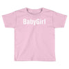 babygirl Toddler T-shirt