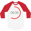 time check 3/4 Sleeve Shirt