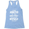 i was addicted to the hokey pokey Racerback Tank